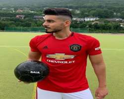 He is a sportsperson and has a keen interest in playing football.